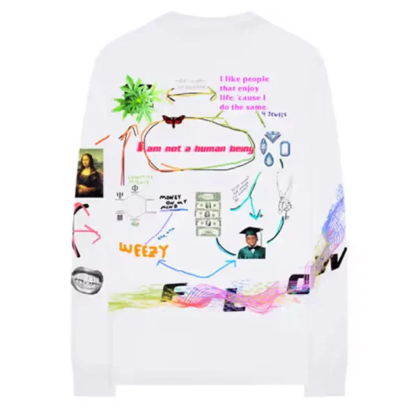 Lil Wayne x Advisory Board Crystals x Wikipedia L/S Tee Back