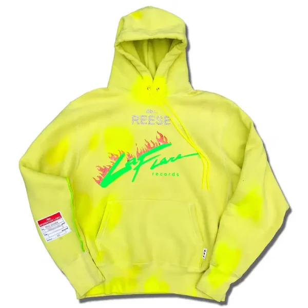 Yellow Advisory Board Crystals x Reese LaFlare Records Hoodie